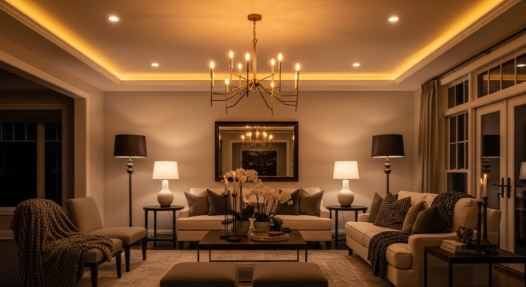Living Room Lighting Ideas That Instantly Make Your Space Feel Cozy and Expensive