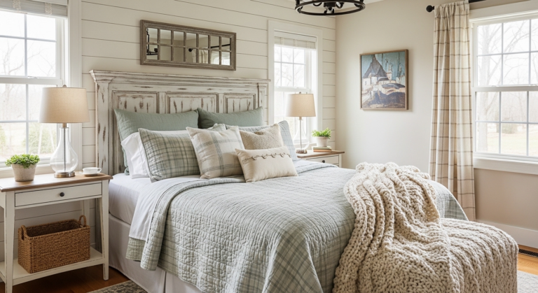 Farmhouse Bedroom Decor Ideas That Make Your Space Feel Cozy on a Budget