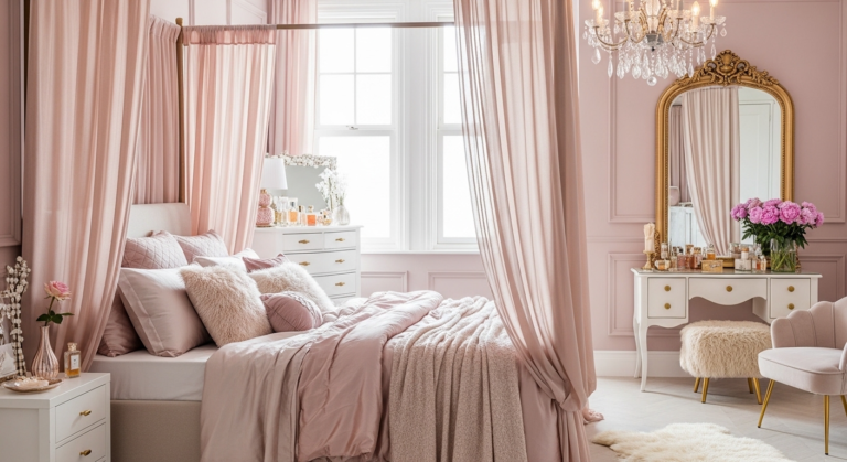 Feminine Bedroom Aesthetic Ideas That Make Your Space Feel Soft, Stylish, and Expensive