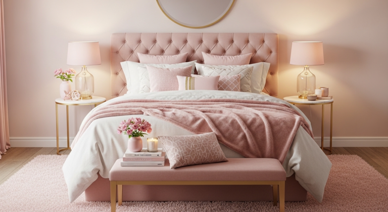 Pink Bedroom Decor Ideas That Make Your Space Look Expensive on a Budget