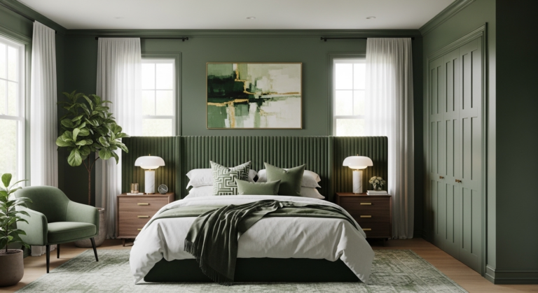 Green Bedroom Aesthetic Ideas That Make Your Space Feel Calm and Expensive