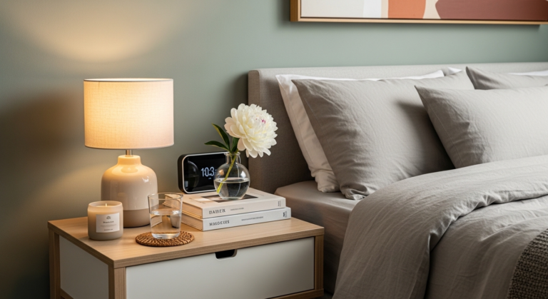 Bedside Table Decor Ideas That Make Your Bedroom Look Instantly Styled