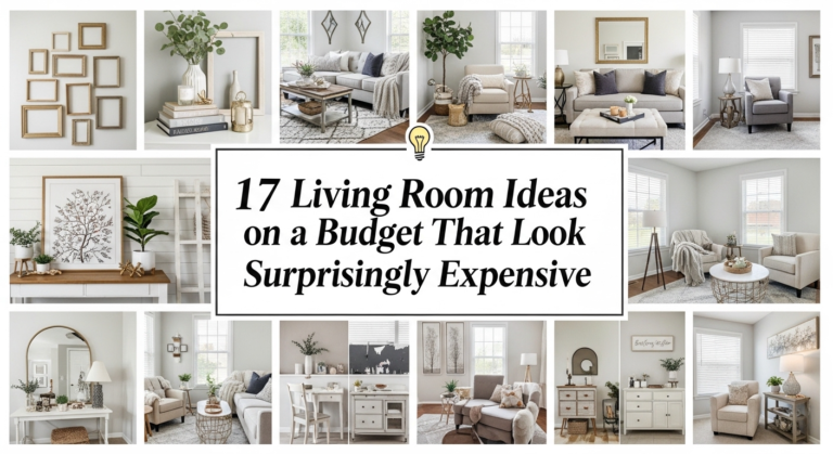 17 Living Room Ideas on a Budget That Look Surprisingly Expensive