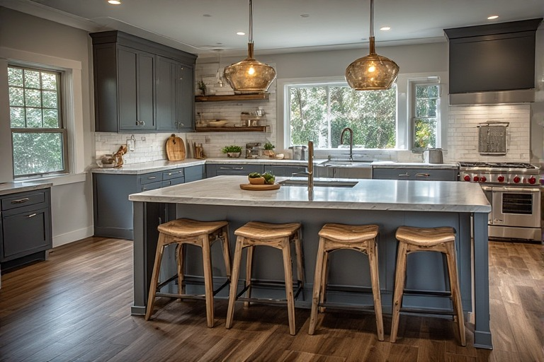 Kitchen Island Ideas That Make Your Kitchen Look Custom on a Budget