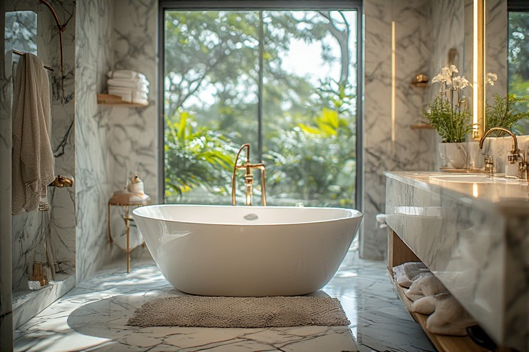 Luxury Bathroom Inspiration Ideas That Make Your Home Look Like a 5-Star Hotel