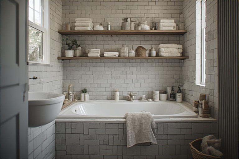 Bathroom Shelf Decor Ideas That Make Small Bathrooms Look Expensive