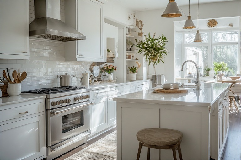 White Kitchen Decor Ideas That Make Your Space Look Expensive on a Budget