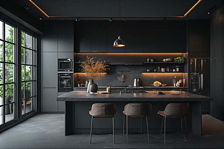 Dark Kitchen Aesthetic Ideas That Make Your Home Look Instantly Expensive