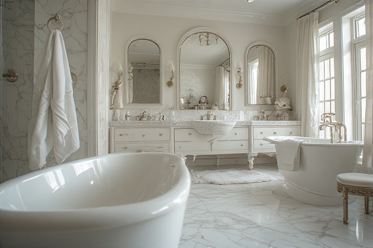 White Bathroom Aesthetic Ideas That Make Your Space Look Instantly Luxurious