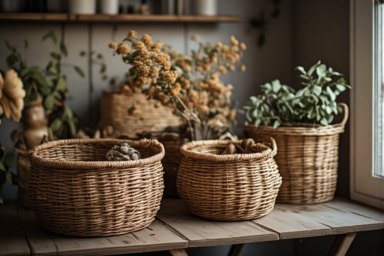 Wicker Basket Decor Ideas That Make Your Home Look Cozy on a Budget
