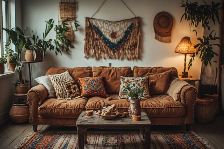 Boho Living Room Ideas on a Budget That Look Surprisingly Expensive