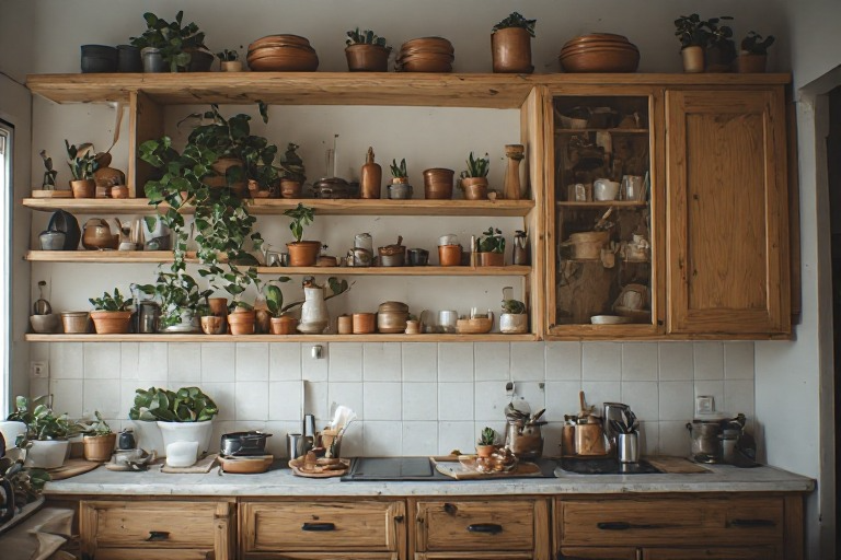Clever Ways to Decorate Above Kitchen Cabinets Without Making Them Look Cluttered